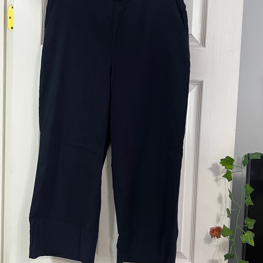 Liz Claiborne Classic blue  cropped pant